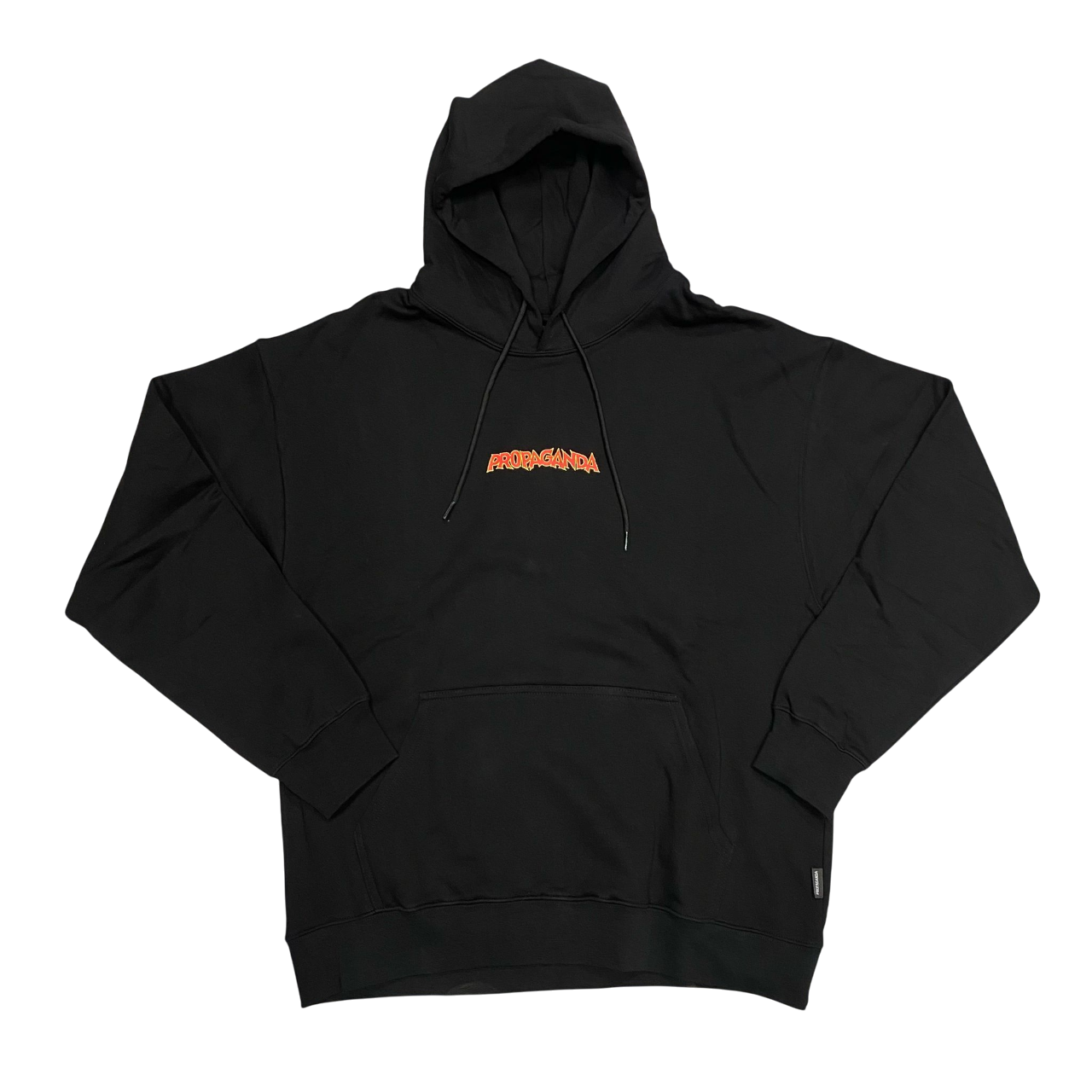 Propaganda Felpa Cappuccio Melt 245-01 Nero Streetwear