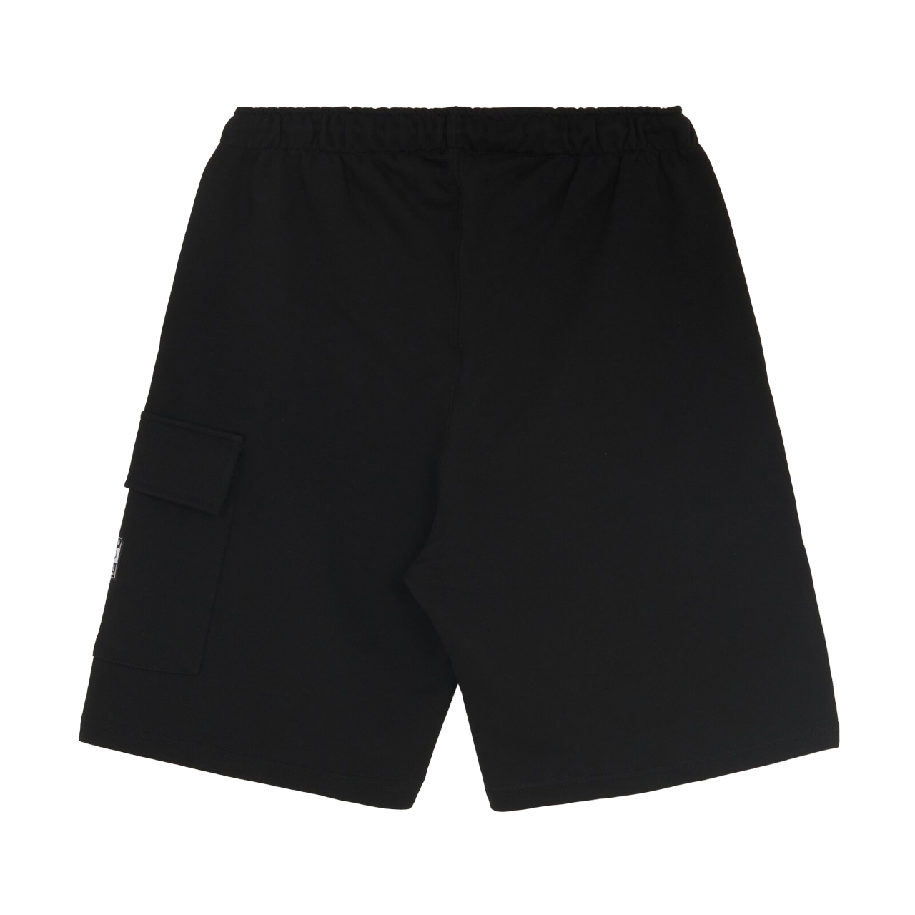Propaganda Label Sweatshort Pantaloncino Cargo Uomo Nero - 650-01