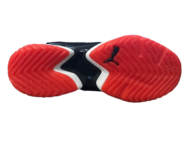 Puma scarpa da padel da uomo Solarattack RCT 106947 02 nero-rosso pomodoro-bianco
