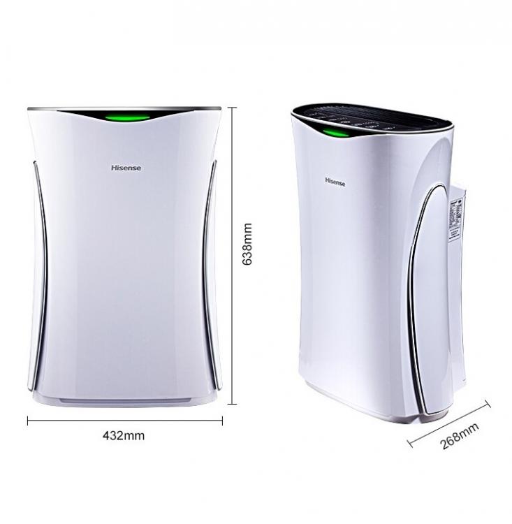 Hisense Ionisierender Luftreiniger mit HEPA-Filter Display 25m² AE-15K4AF1