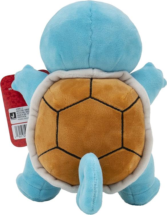 Jazwares Plüsch Pokémon Squirtle 20cm Stofftier Spielzeug Puppe 8"