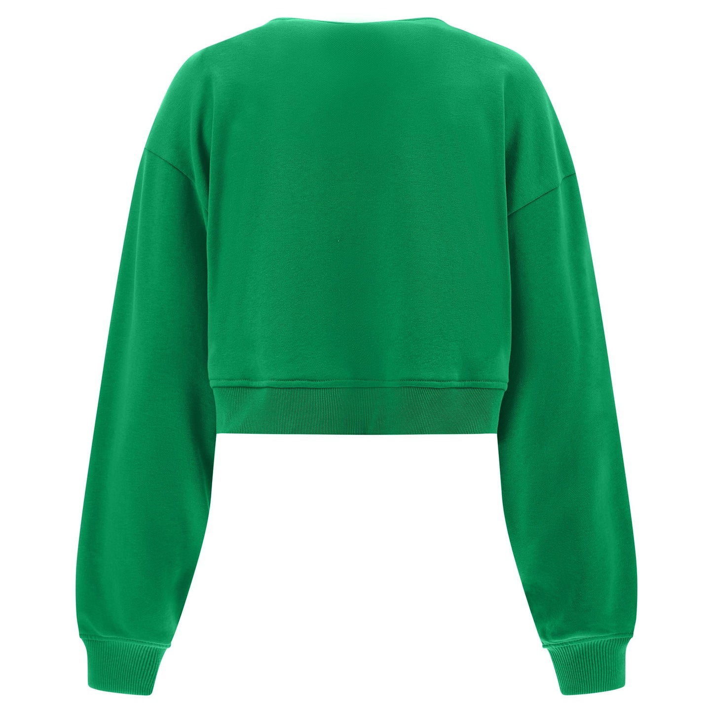 Freddy felpa leggera da donna corta S3WGZS1 V87 verde