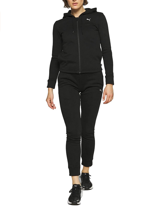 Puma tuta con cappuccio da donna Classic 847129 01 nero