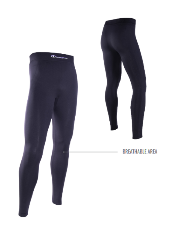 Champion Pantalone Termico U20017 KK001 nero