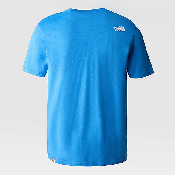 The North Face T-Shirt Uomo Easy Azzurro Super Sonic Blue - NF0A2TX3LV61
