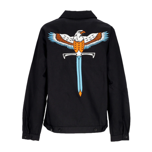 Doomsday Giacca unisex con grafica ricamata Ewtua Work black