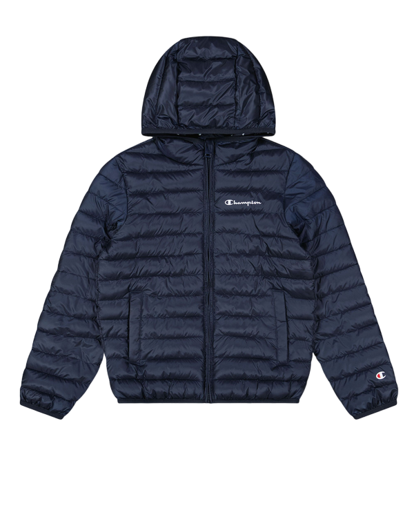 Champion giacca leggera da ragazzo con cappuccio Legacy Outdoor Light Hooded 306485 BS501 NNY navy