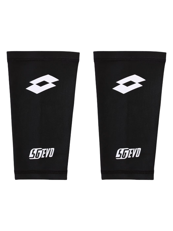 Lotto parastinco per calcio Protect 600 III 216936 20E nero-bianco taglia S