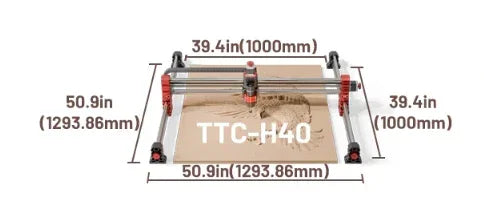 TwoTrees TTC-H40 CNC Router Machine
