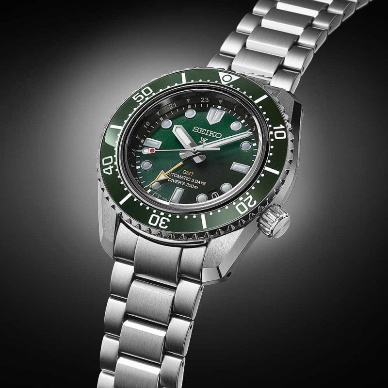 Seiko SPB381J1 – Automatico GMT – Quadrante Verde – Cassa rotonda 42 mm – Codice SPB381J1