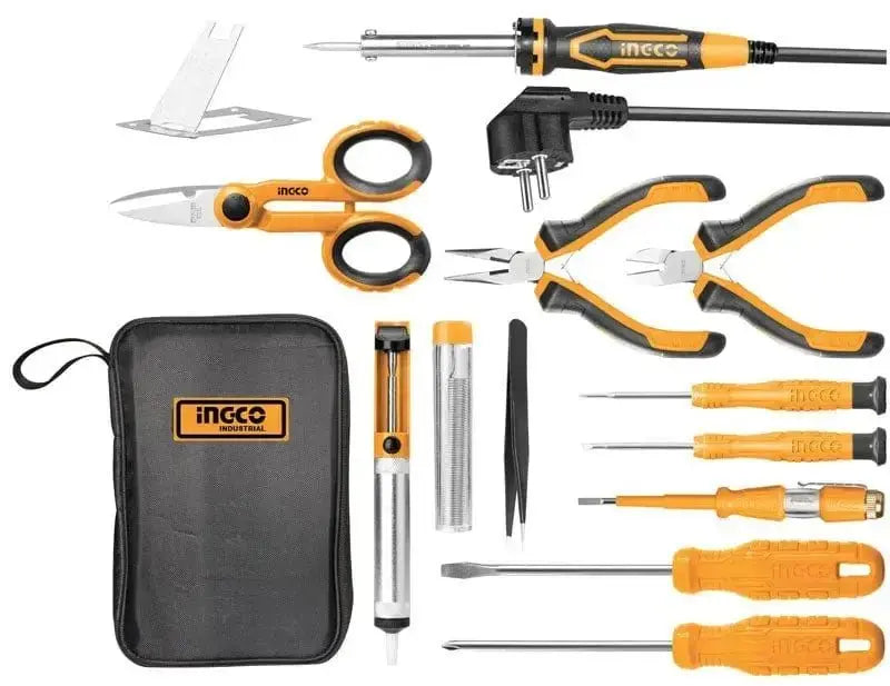 Set 13 pz utensili manuali con fodero ingco