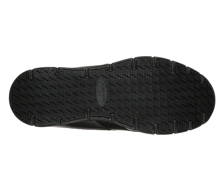 Skechers Scarpa Lavoro Nampa SR 77156EC/BLK Nero Antiscivolo Memory Foam
