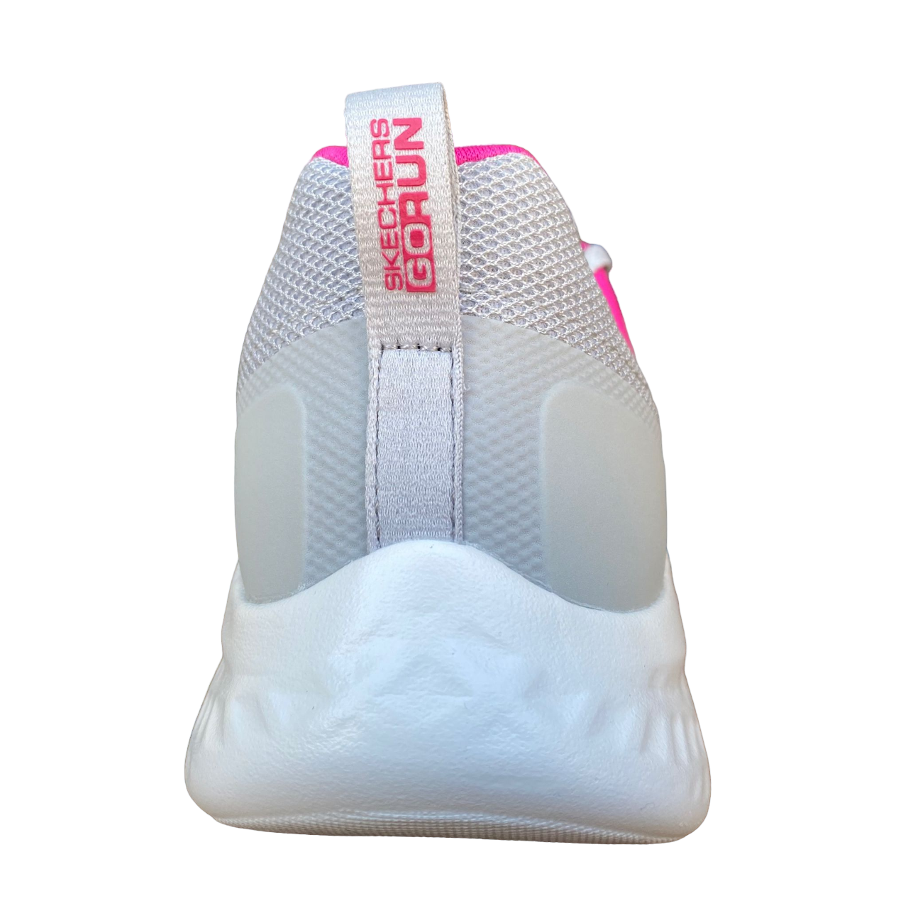 Skechers Go Run Lite 129423-GYPK Grey Pink Scarpa Running Donna Vegana Sostenibile Lavabile