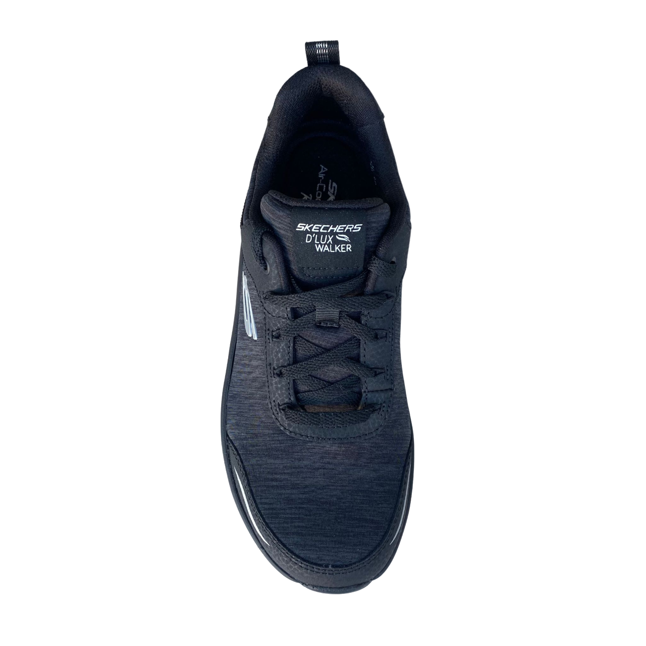 Skechers D'Lux Walker Cool Groove 149336/BKW Nero-Bianco – Scarpa Walking Donna Memory Foam