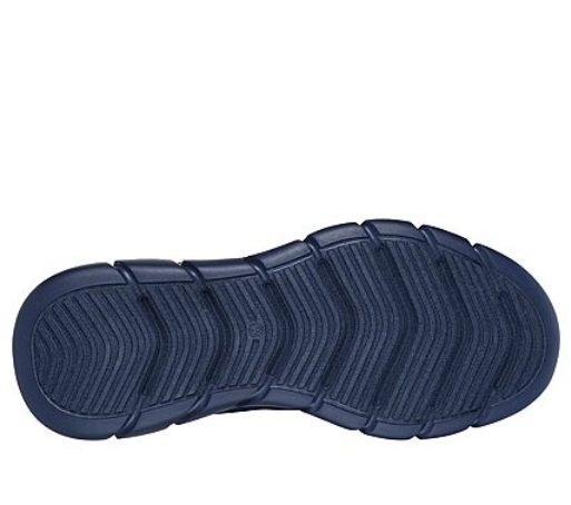 Skechers scarpa sneakers da uomo Bobs B Flex Chill Edge 118106/NVY blu