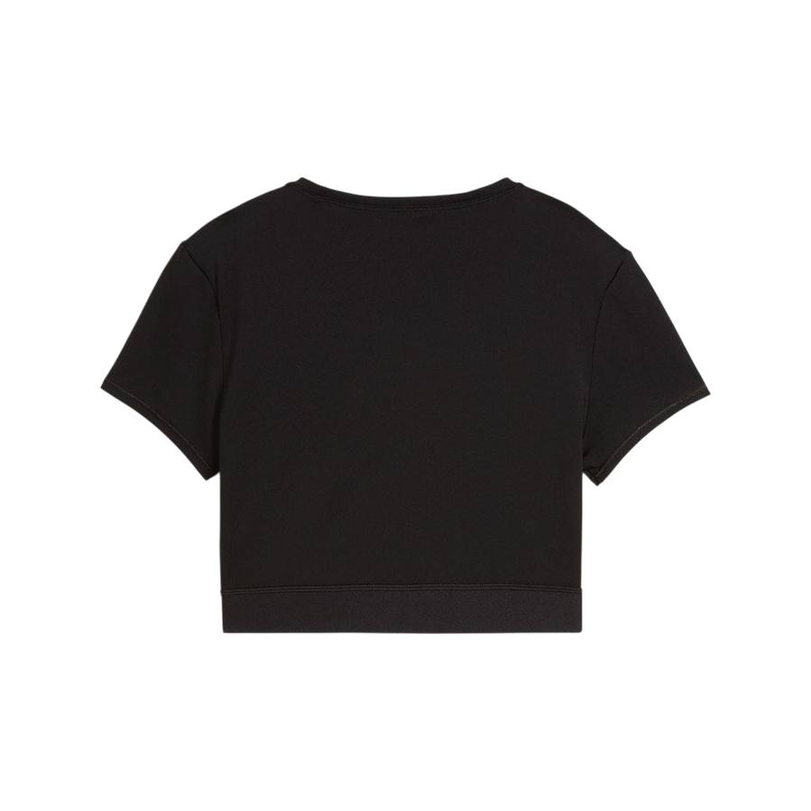 Puma maglietta cropped a maniche corte da donna Strong 526805-01 nero