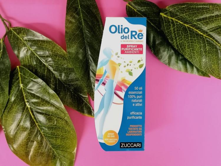 Zuccari Olio Del Re Spray 150Ml Purificante Ambienti Purificatore Aria Naturale