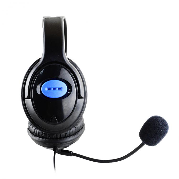 XL Gaming Headset Compatible with Playstation 4 PS4 - PC Headphone with Microphone HSB