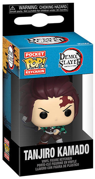 Funko Pop! Schlüsselanhänger – Animation – Demon Slayer (Tanjiro Kamado) Schlüsselanhänger