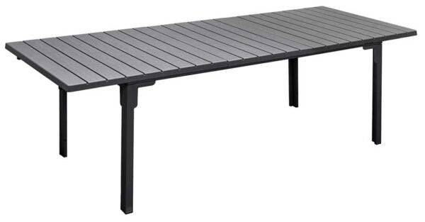 Tavolo Tenerife Allungabile 180/240x90x76h Effetto Legno Grigio