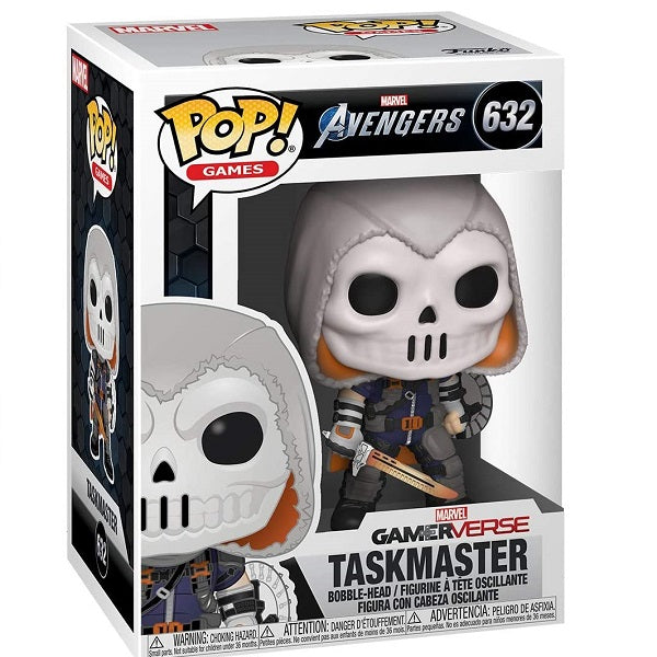 Funko Pop Games Marvel Avengers 632 Taskmaster Vinyl Figur Gamaverse Statuette