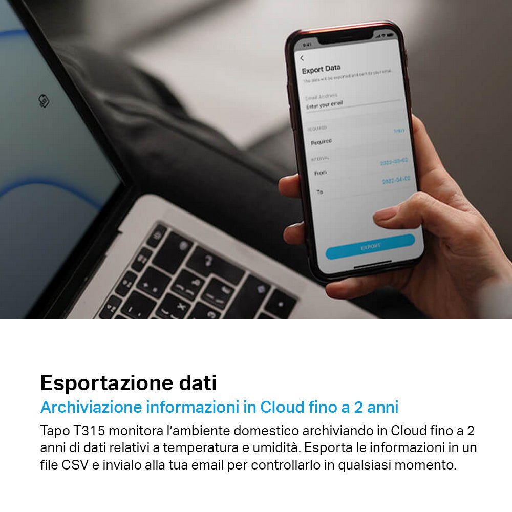 Tapo T315 Sensore di Temperatura e Umidità con Monitor, ⚠️Tapo Hub Necessario