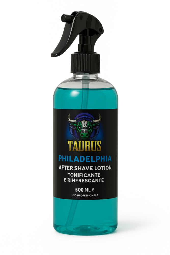 Taurus Aftershave Spray Toning And Refreshing Philadelphia 500 ml