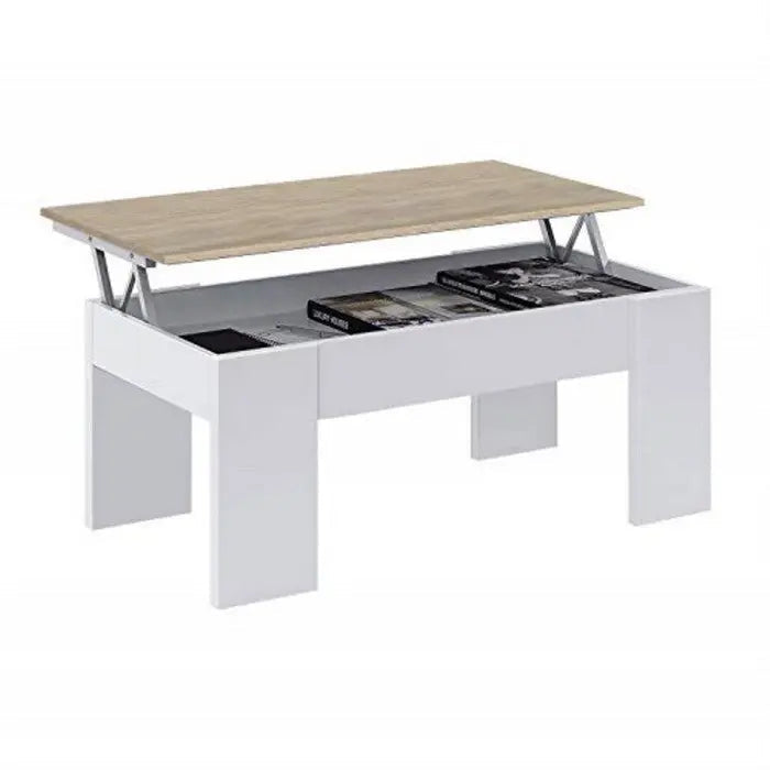 Wohnzimmer Couchtisch 100x50x45h Kanadisch Weiß