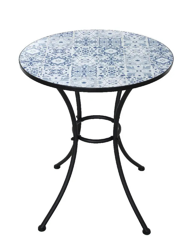 Mosaiktisch, rund, Ø 60 cm, Azulejos