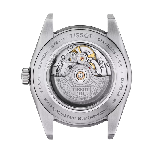 Tissot Gentleman Powermatic 80 – Automatico Swiss Made, grigio scuro (anthracite), 40 mm – T127.407.11.061.01