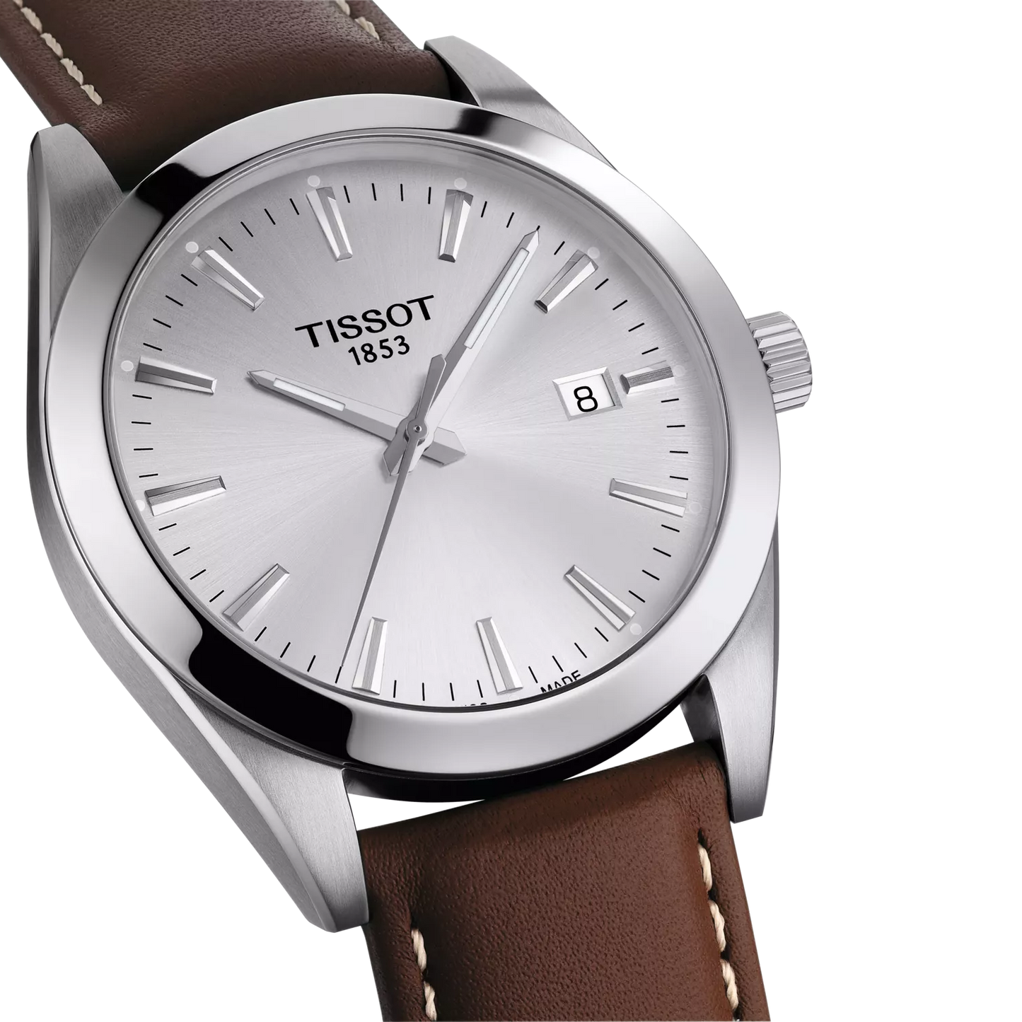 Tissot Gentleman Automatic Swiss Made Silver 40mm – Codice T127.407.16.031.00