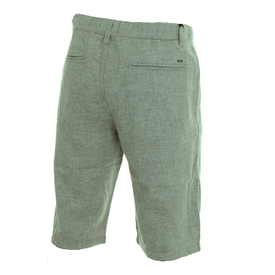 Trez Bermuda Uomo Misto Lino BENG2-2750 M49009 Salvia – Pantaloncini Casual Estate