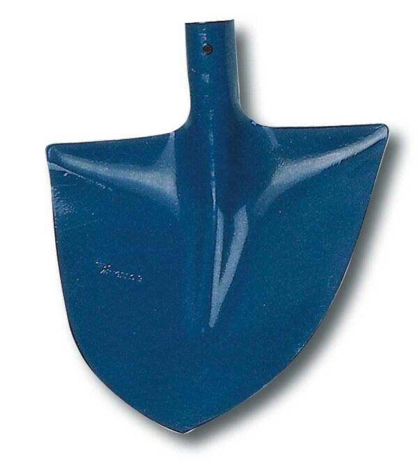 Gehärtete Schaufel mit 28 cm blauem Griff