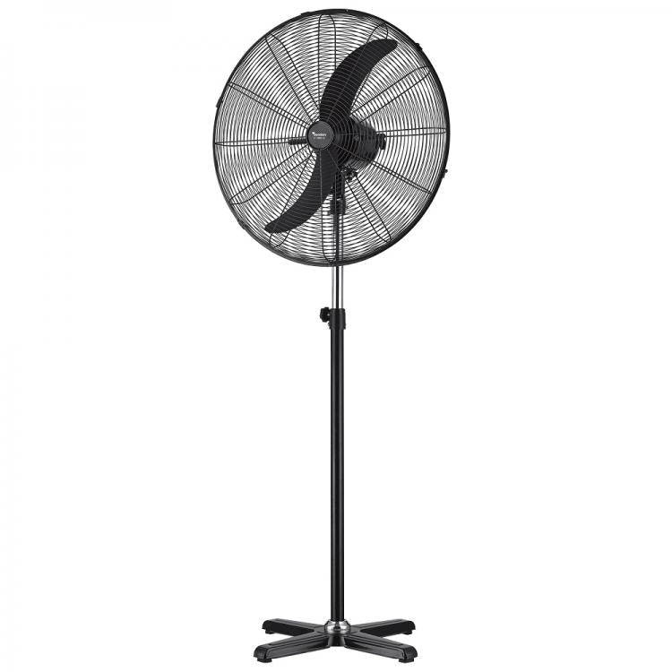 Ventilatore Industriale Piantana Da Terra Oscillante Pale Acciaio Ø 75Cm 190W