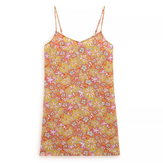 Vans Vestito Donna Resort Floral VN00046NBM51 Sun Baked