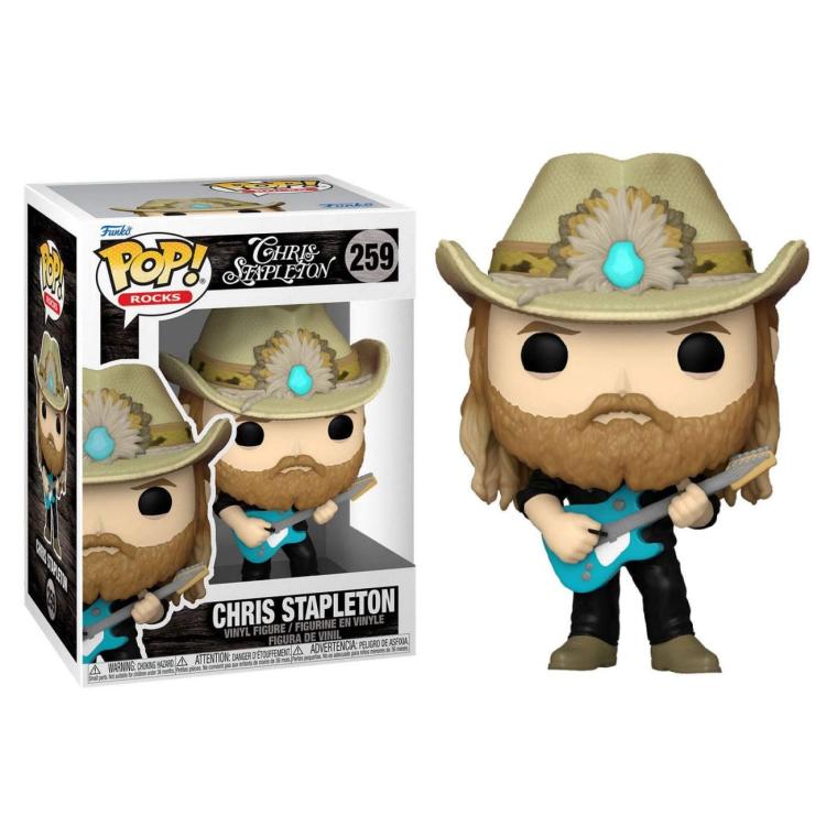 Funko Pop! Rocks – (259) Chris Stapleton Statue Vinyl Figur 9cm Sammlerstück