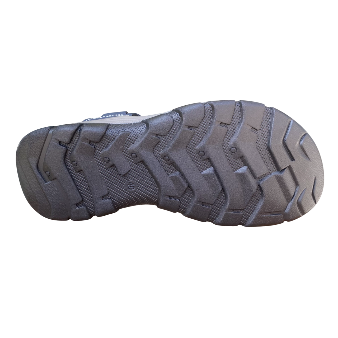 Valleverde Sandalo Uomo Blu Plantare Ergonomico in Pelle - 54803