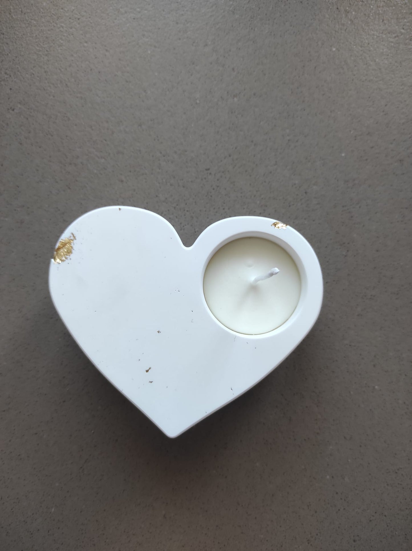Portacandela "cuore di luce"