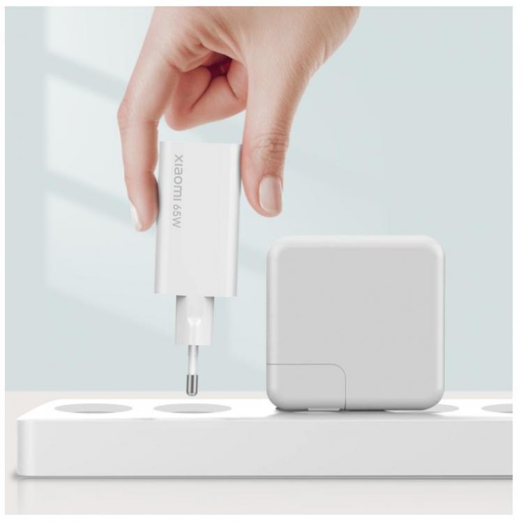 Xiaomi Mi Type-C Fast Charge 65W Gan Tech Ladegerät + USB-C Kabel