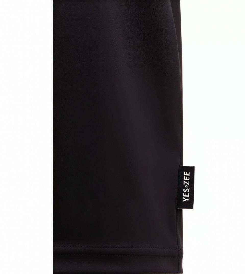 Yes Zee maglietta manica corta da uomo 0382 T778 OQ00 0801 nera