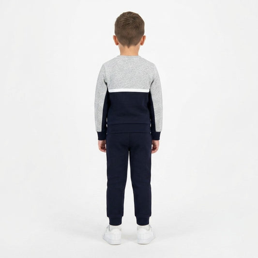 Champion Tuta Sportiva Junior Cotone Felpato Sweatsuit 307721 BS517 Blu