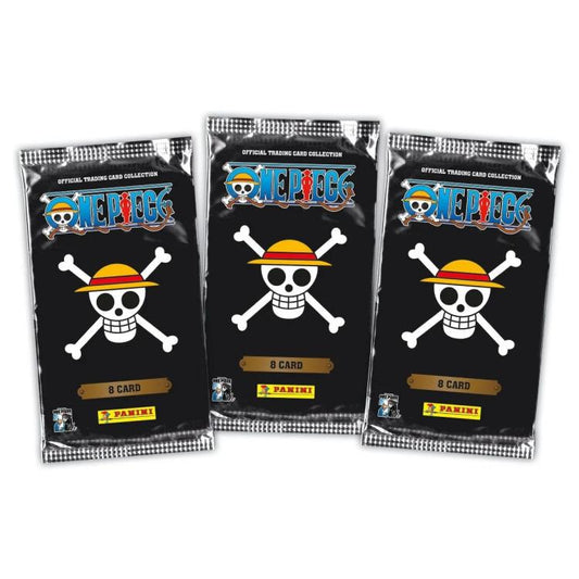Panini One Piece 25Th Anniversary Ecoblister 3 Bustine Per Album +1 Card Limited