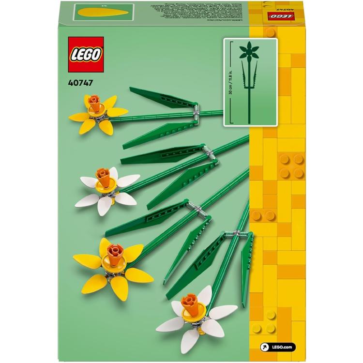 Lego - Creator Narzissen 40747 Strauß Künstliche Blumen Sonnenblumen Bauset 216 Teile