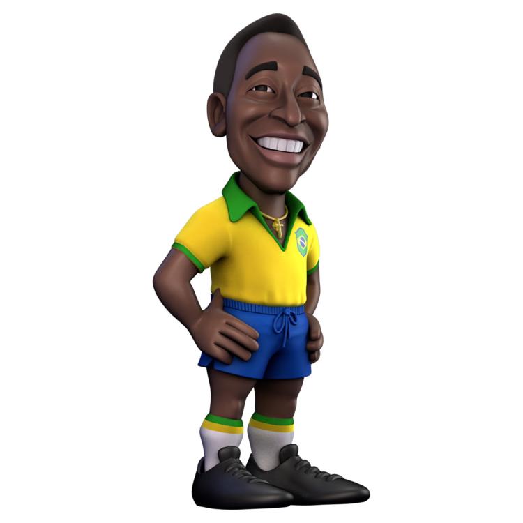 Minix - Pelé (Brasilien) Football Legends (110A) Figur Statue PVC 12cm