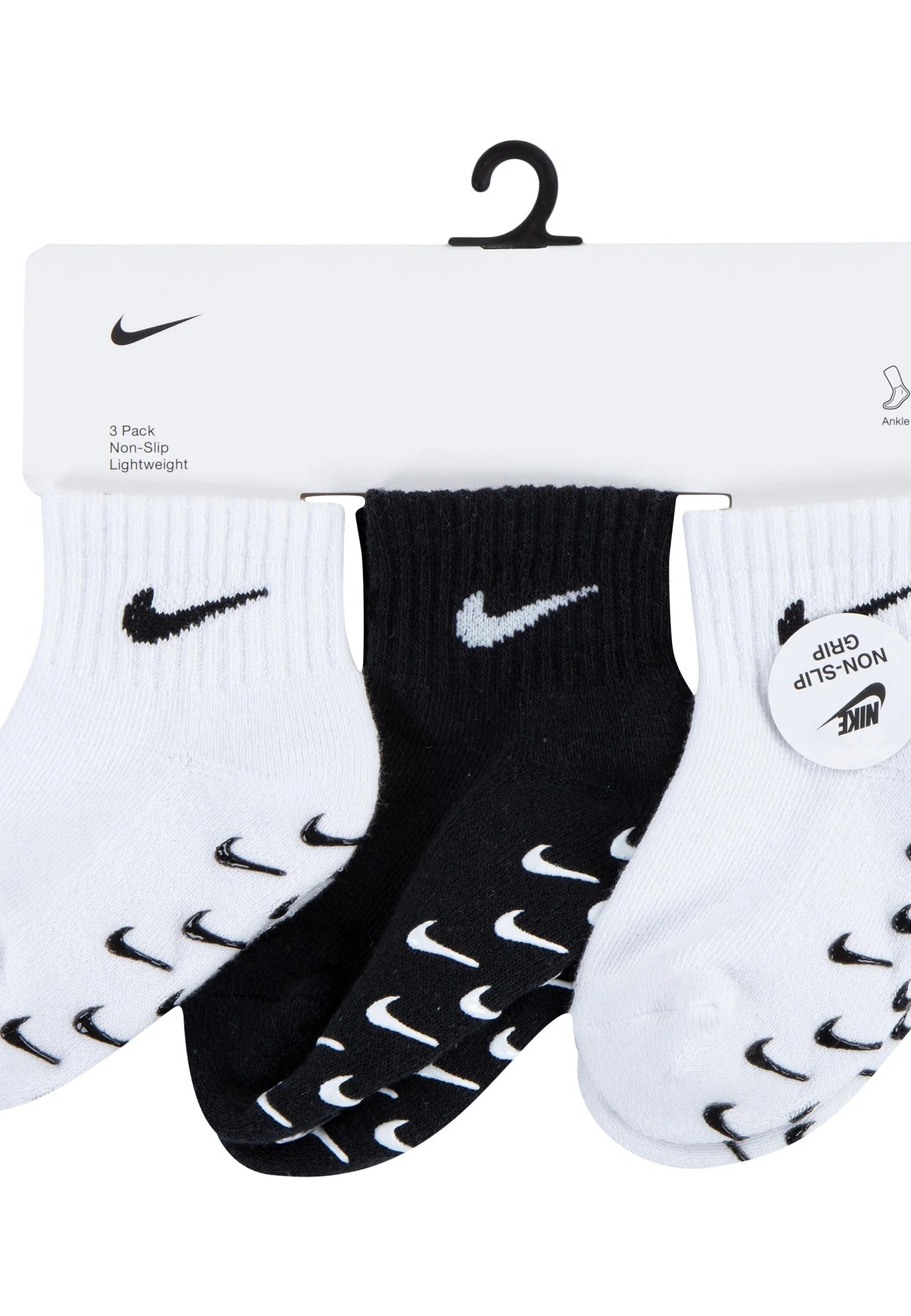 Nike calza infant antiscivolo NN1131-001 bianco nero