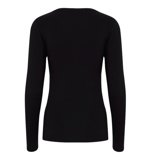 b.young t-shirt da donna manica lunga Pamila 20807594 80001 nero