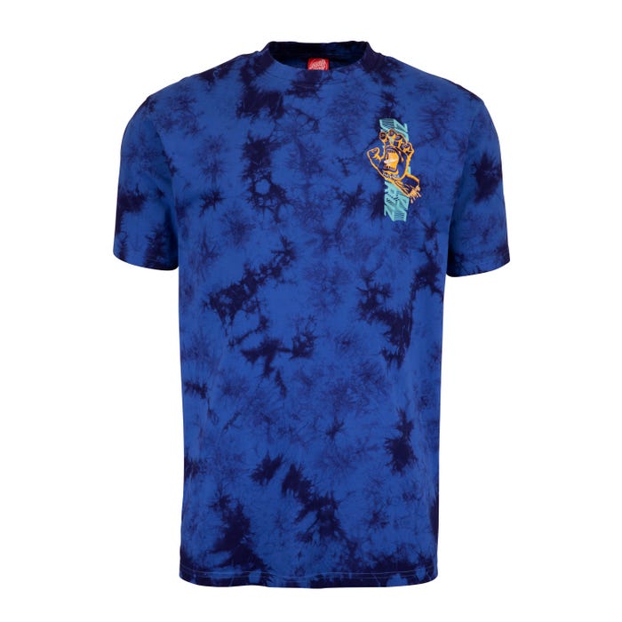 Santa Cruz maglietta manica corta da uomo Split Strip azzurro-blu