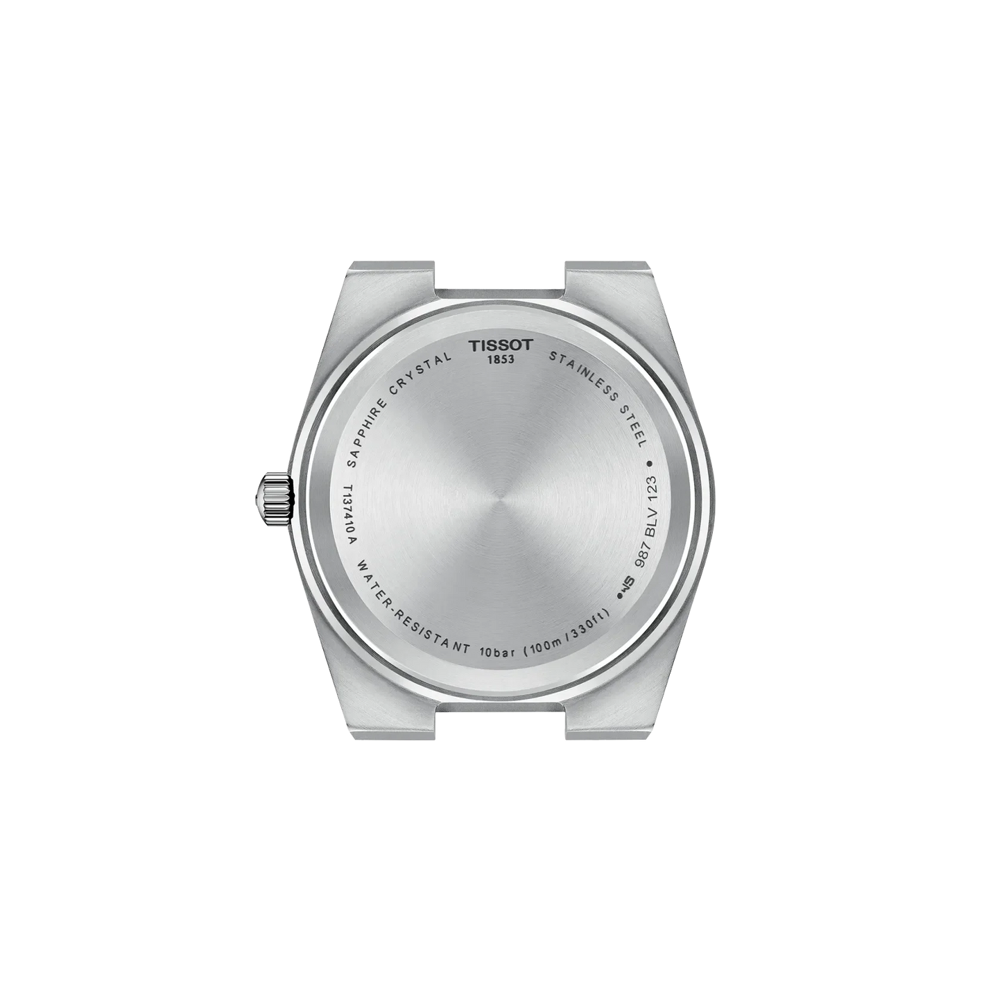 Tissot PRX 40mm Quarz Swiss Made T137.410.17.011.00 Herrenuhr Weißes Zifferblatt Weißes Kautschukarmband