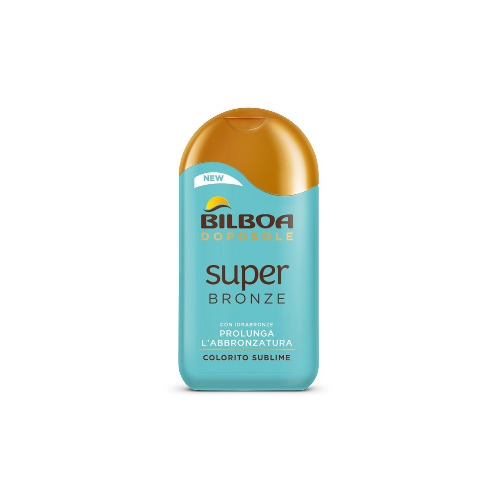 Bilboa Superbronze Doposole 200ml – Doposole Intensificatore Abbronzatura Colore Profondo Duraturo