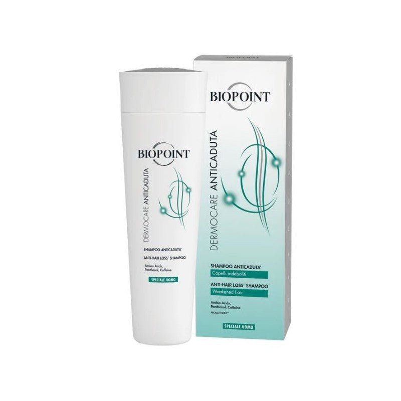 Biopoint Dermocare Shampoo Anticaduta 200ml – Capelli Forti Sani Rivitalizzati